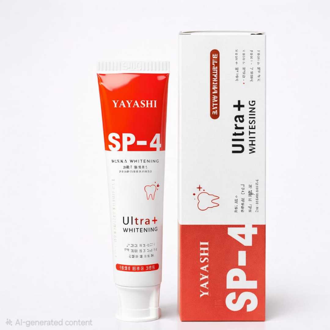 YAYASHI,SP-4,Ultra+,Whitening,Toothpaste