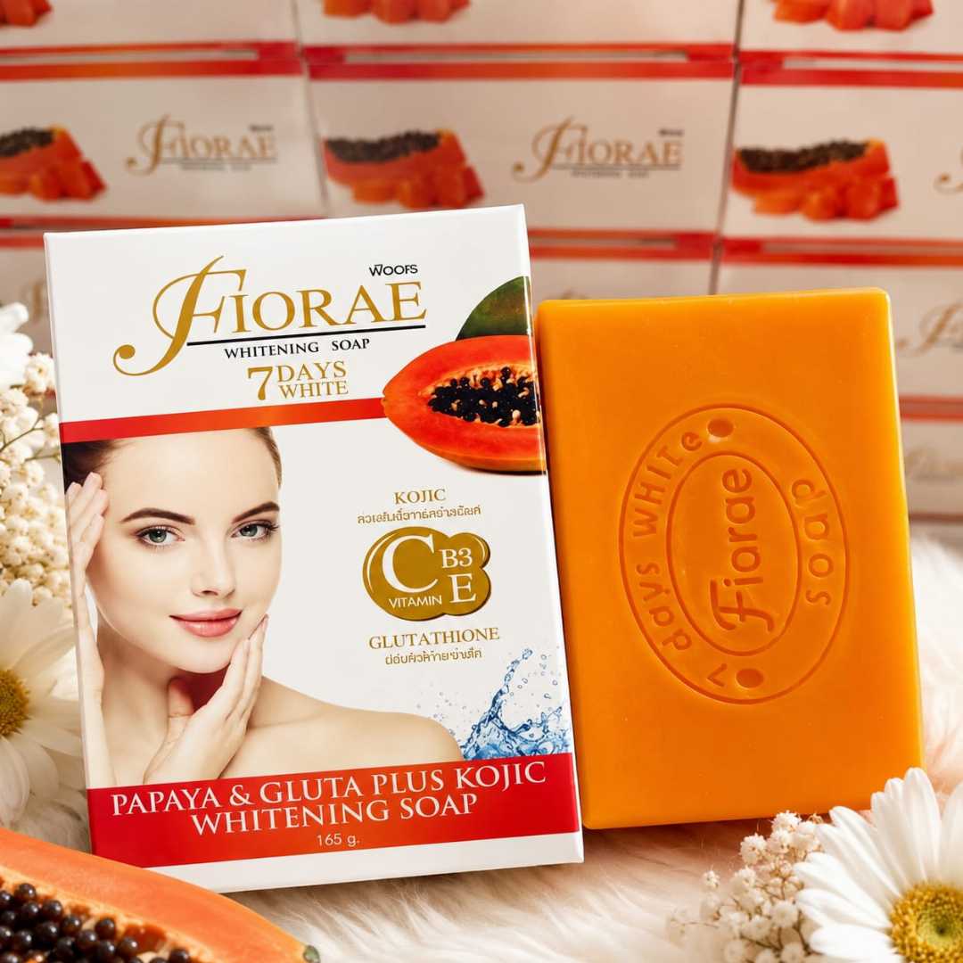 Fiorae,Papaya,&,Gluta,Plus,Kojic,Whitening,Soap