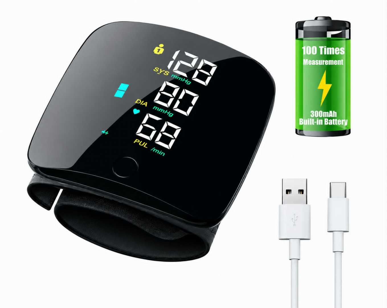 Rechargeable,Digital,Blood,Pressure,Monitor