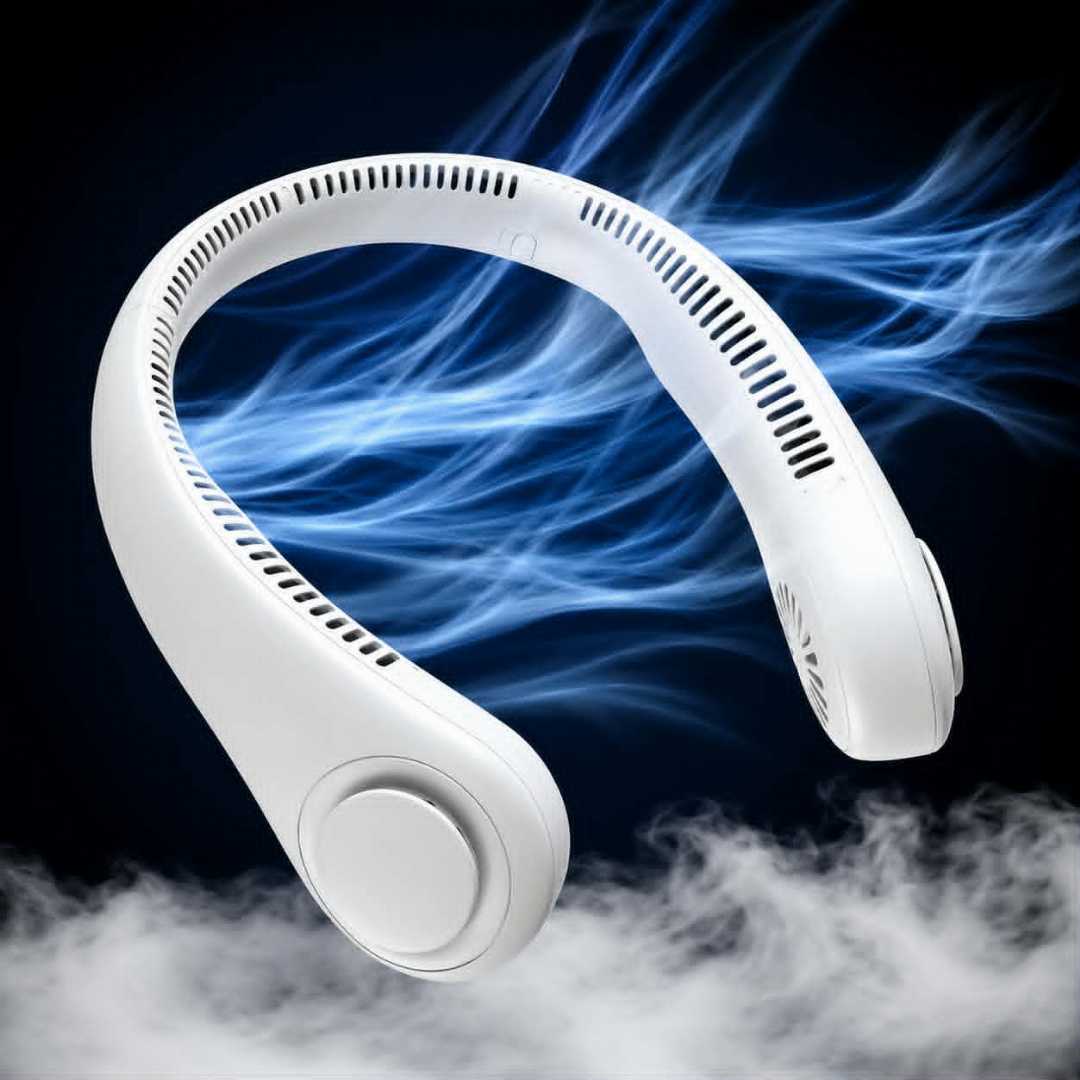 Portable,Bladeless,Neck,Fan