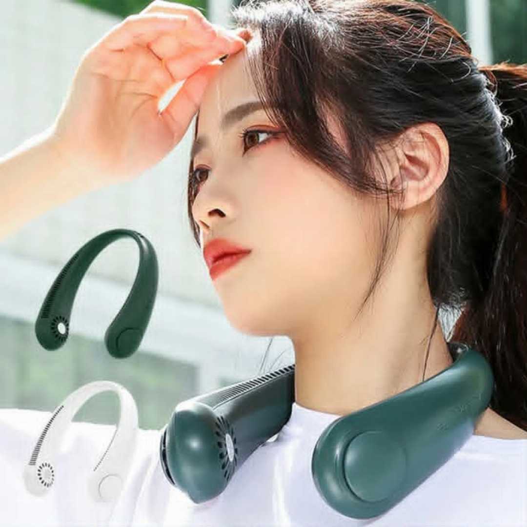 Portable,Bladeless,Neck,Fan