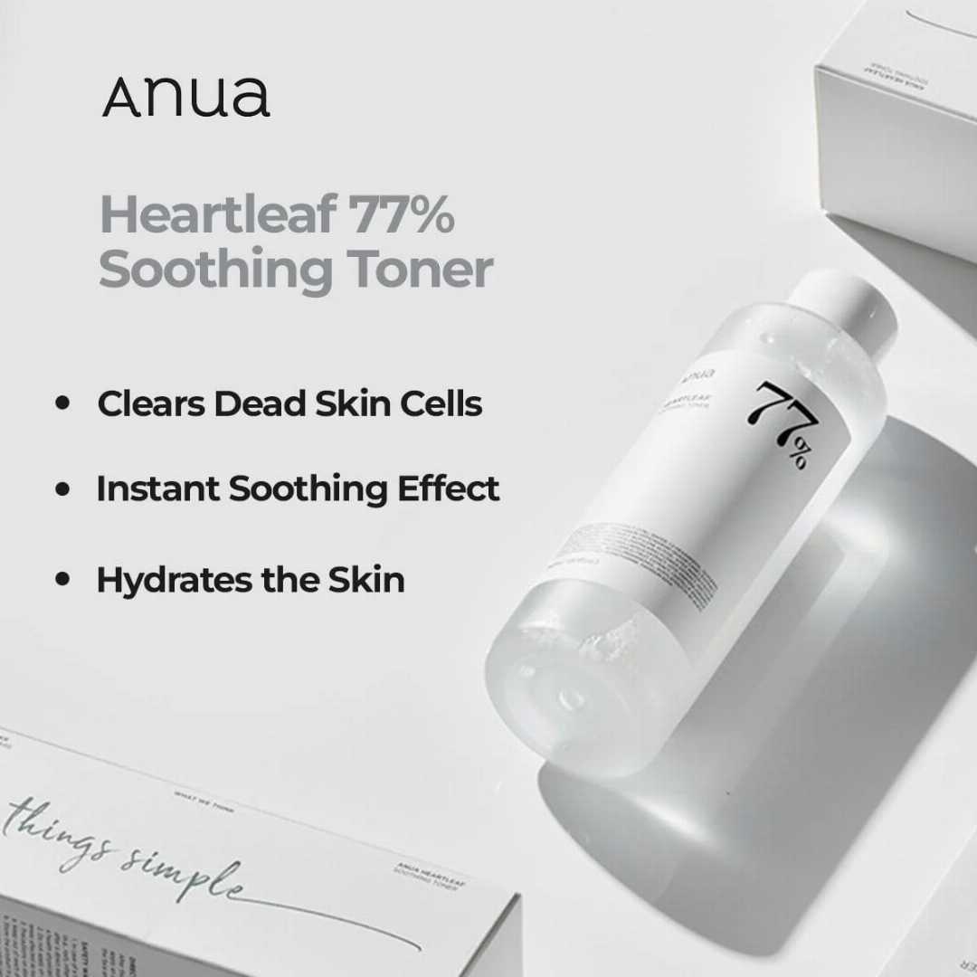 Anua,Heartleaf,77%,Soothing,Toner,250ml